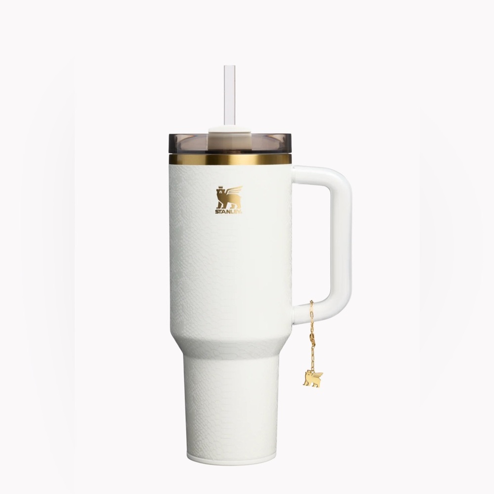 Stanley Luxe Tumbler 40 oz- Pale Stone Snakeskin NWT